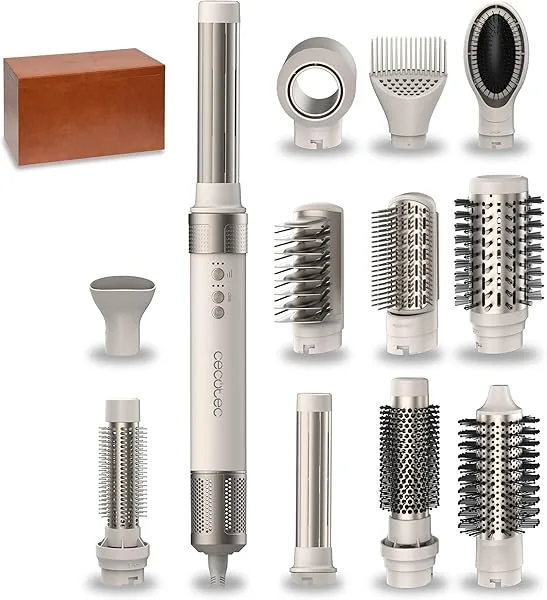 Cecotec Bamba Cermiccare 12-in-1 Airglam Champagne Luchtborstel. …