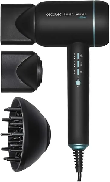Cecotec Bamba Ionicare 6000 RockStar Ice Ionic Föhn Digitale moto…
