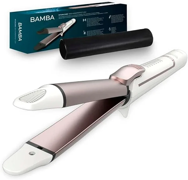 Cecotec Bamba RitualCare 1000 HydraProtect 2in1 stijltang met ijz…