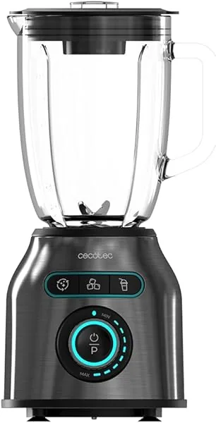 Cecotec Blender Power Black Titanium 2200MAX Smooth. 2200W Maxima…