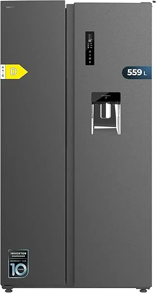 Cecotec Bolero CoolMarket SBS 562 Dark D. 177 cm hoog en 90 cm br…