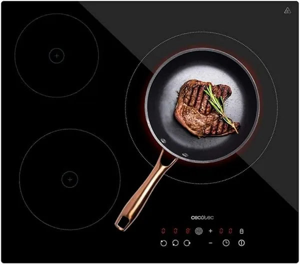 Cecotec Bolero Squad V 3001 keramische kookplaat, 3 pitten. Maxim…