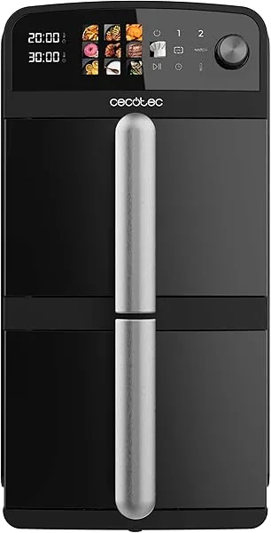 Cecotec Cecofry DuoLevel 10000 Luchtfriteuse, 10 l, met stapelbak…