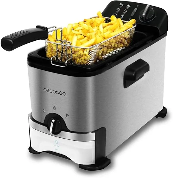 Cecotec CleanFry 3000 ProFilter Frituurpan met tank. Vermogen 200…