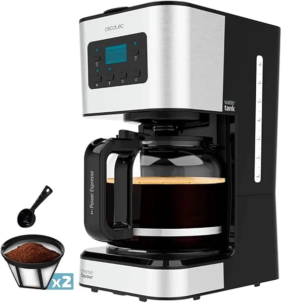 Cecotec Coffee 66 Smart Plus Programmeerbaar koffiezetapparaat, 9…