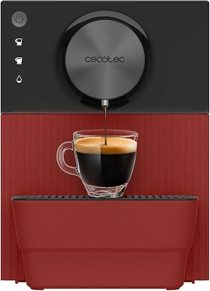 Cecotec Cremmaet Cube Red Compact koffiezetapparaat, 1350 W, prof…