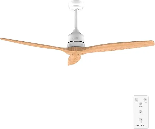 Cecotec Deckenventilator EnergySilence Aero 5270 WhiteWood, DC-Mo…