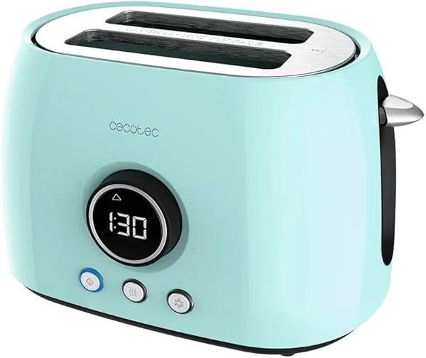 Cecotec Digital Broodrooster ClassicToast 8000 Blue Double. 800 W…