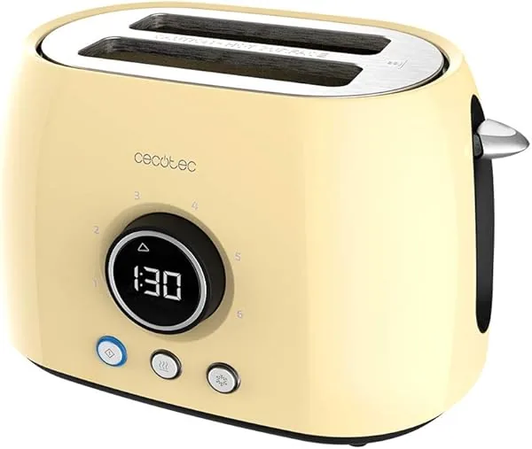 Cecotec Digital Broodrooster ClassicToast 8000 Yellow Double. 800…