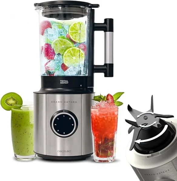Cecotec Grand Katana 1800 Max Total Destroy B blender, terugstelt…