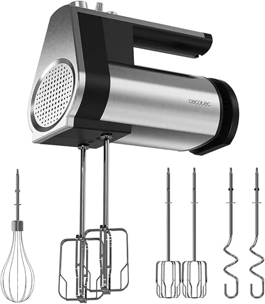 Cecotec Handmixer PowerTwist 500 Full Steel. 500 W, 5 Snelheden p…