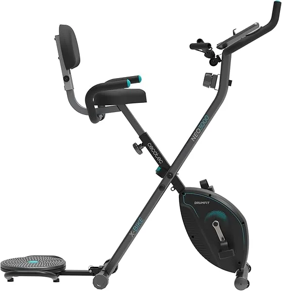 Cecotec Inklapbare hometrainer met vliegwiel, Silence Fit-systeem…