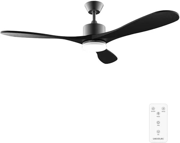 Cecotec plafondventilator met afstandsbediening, timer en led-lic…