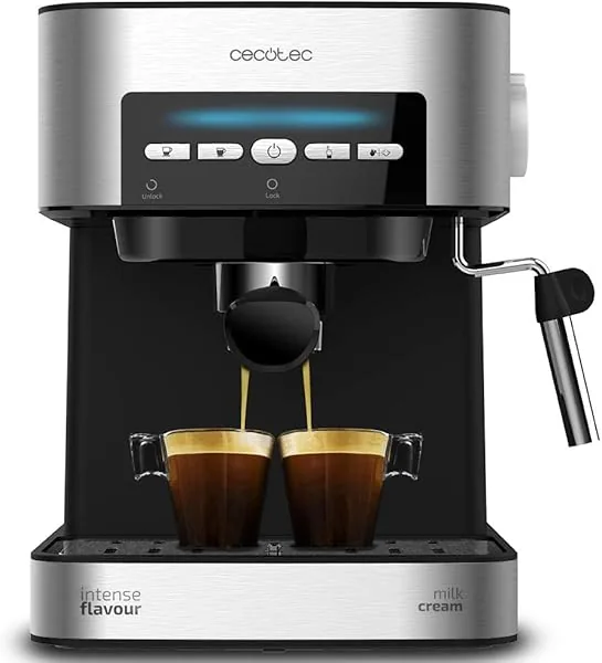 Cecotec Power Espresso 20 koffiezetapparaat, druk 20 bar, 1,5 l, …