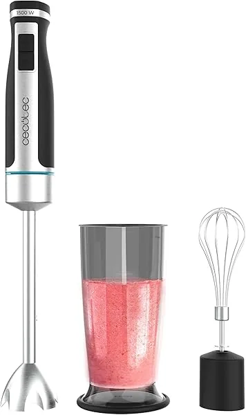 Cecotec PowerGear 1500 XL Cream staafmixer, 1500 W vermogen, extr…