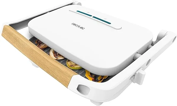 Cecotec Rock'Ngrill 1300 Wood W Elektrische grill, vermogen 1300 …