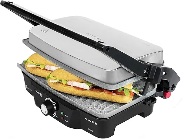 Cecotec Rock'nGrill 1500 Elektrische grill 1500 Watt, RockStone a…