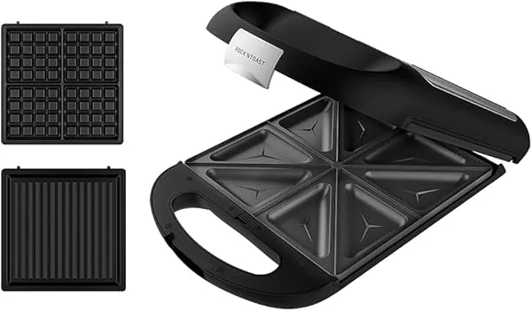 Cecotec Sandwich maker Rock'nToast Family 3in1. 1500 W, Capacitei…
