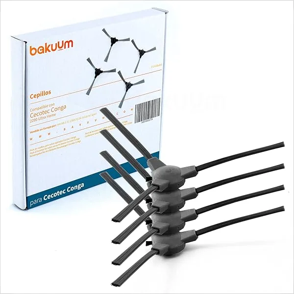 Set van 4 borstels voor Cecotec Conga 2290 ULTRA, onderdelen en a…