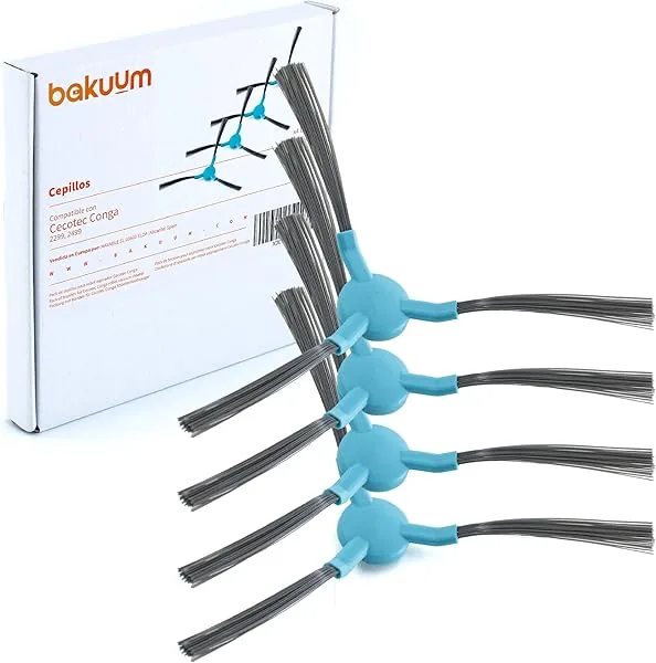 Set van 4 borstels voor Cecotec Conga 2499 Ultra Genesis en 2299 …