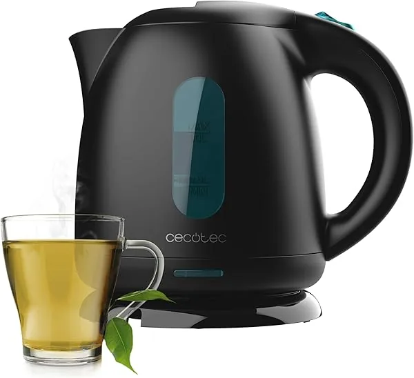 Cecotec Thermosense 140 Waterkoker, 1 l, 2.200 W, snel opwarmen, …