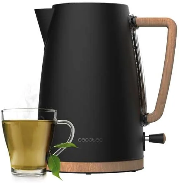Cecotec ThermoSense 200 Woody Elektrische waterkoker, 1,7 l, 2200…