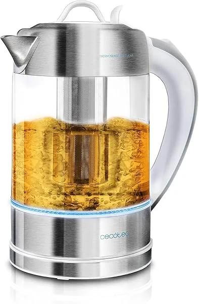 Cecotec ThermoSense Electric Kettle, 1.7 Litres, Borosilicate Gla…