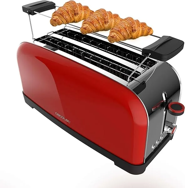 Cecotec Verticale Broodrooster 2 Lange Gleuven Toastin' Time 1500…