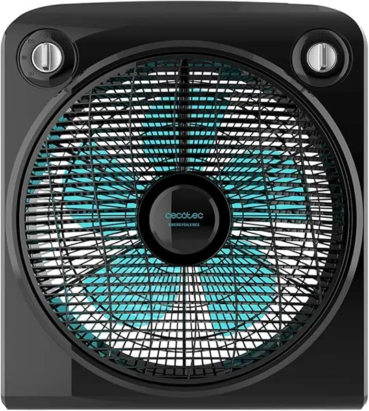 Cecotec Vloerventilator EnergySilence 6000 PowerBox Black. 50 W, …